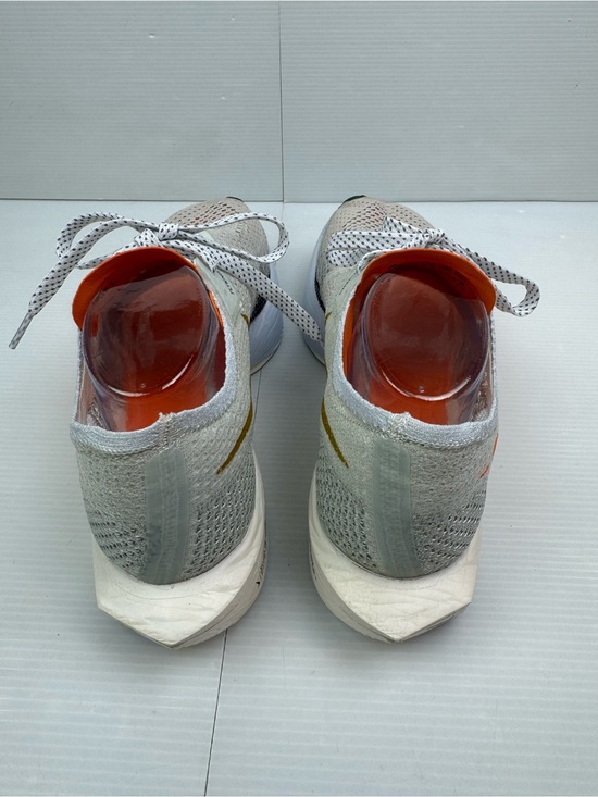 Nike ZoomX Vaporfly Next% 3 Men\'s 10.5 Running Shoes White/Orange Flyknit Lace I main image 4